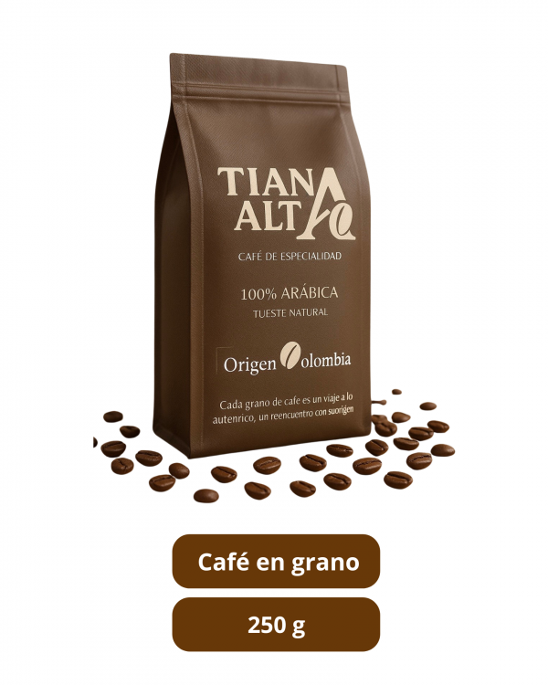 Café en grano 250 g — Tiana Alta